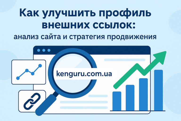 Как улучшить профиль внешних ссылок