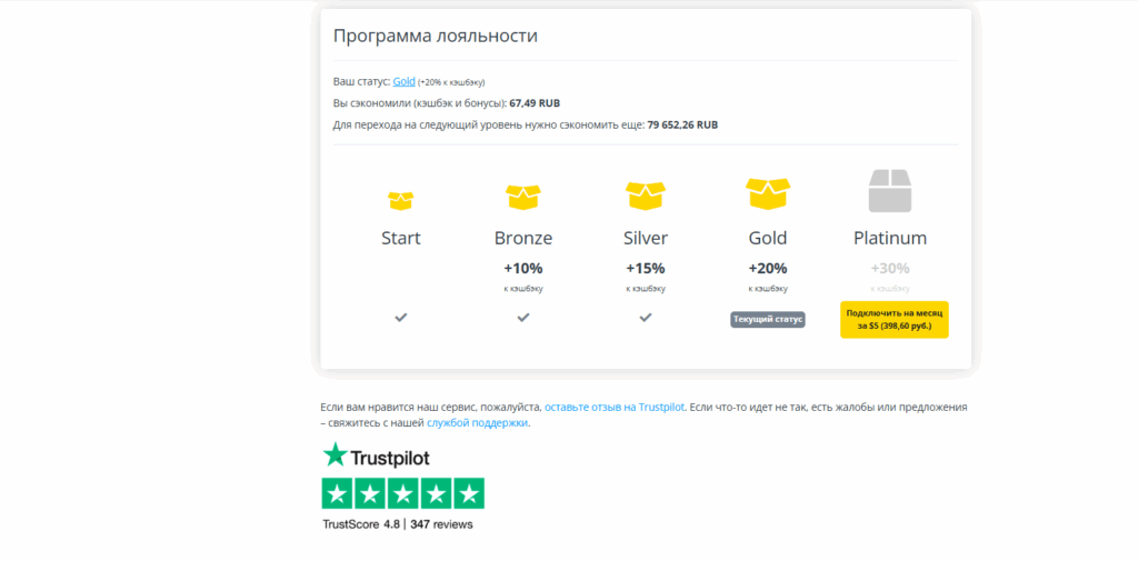 программа лояльности
